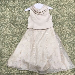 Bonnie Jean Cream Ball Gown
